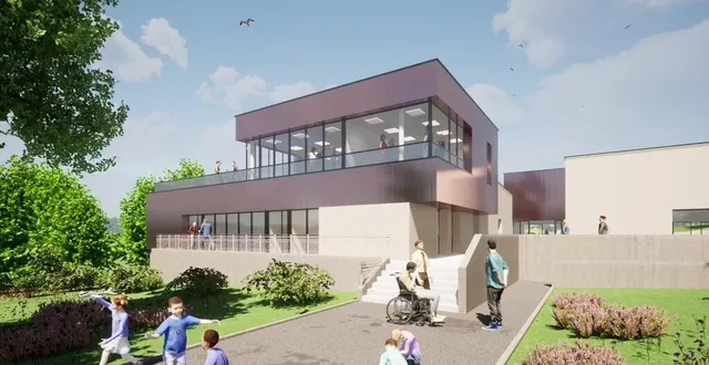 photo  voici à quoi ressemblera la maison de santé de brûlon après son extension.  &copy;  lbn communauté 