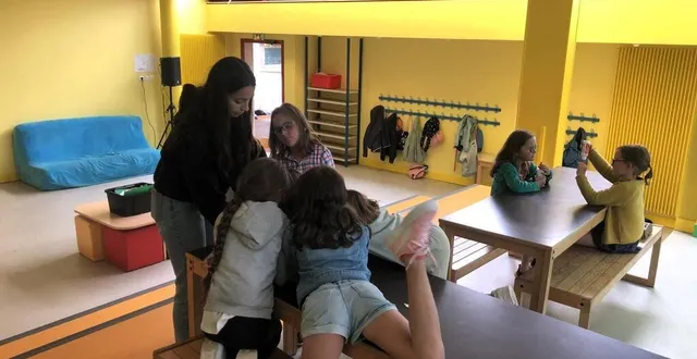 photo  le centre de loisirs géré par familles rurales, situé à l’école élémentaire le petit nicolas à athis-de-l’orne (orne), accueille 56 enfants au mois de juillet 2023.  &copy;  ouest-france 