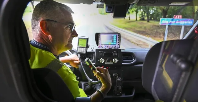 photo  johnny briffault est patrouilleur sur l’autoroute a81. il dépend du centre d’exploitation de joué-en-charnie (sarthe).  &copy;  photo le maine libre – denis lambert 