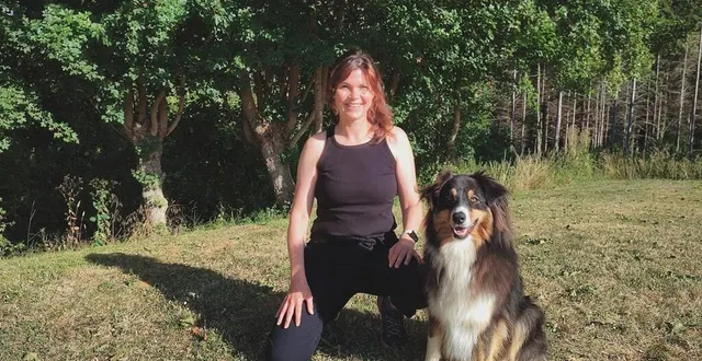 photo  émilie beschon et sam qui a impulsé son virage professionnel.  &copy;  émilie beschon 