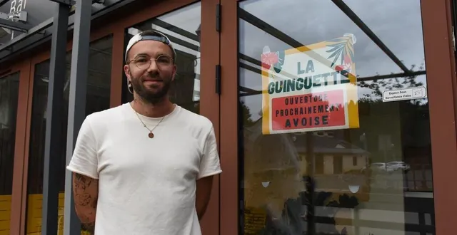 photo  la guinguette ouvrira officiellement le mardi 1er août. mais l’établissement sera ouvert pour la fête de la plage, ce week-end.  &copy;  le maine libre 