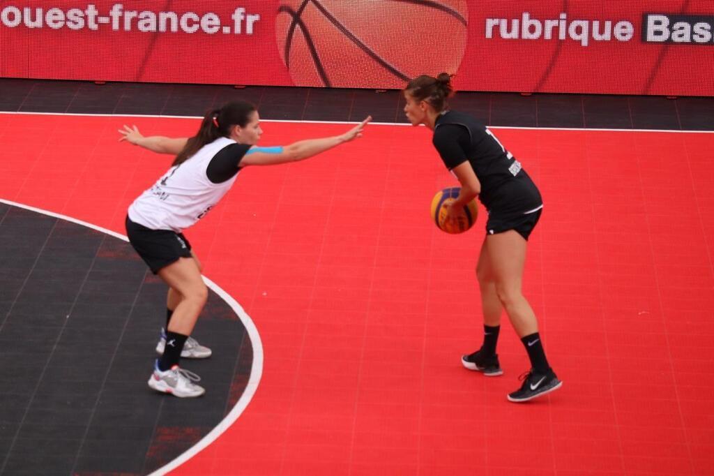 En Images Succ S Populaire Pour Lopen De France De Basket Ball X Organis Rennes