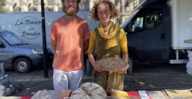 photo  aurore rousseau produit des pains au sarrasin ou encore aux noix.  &copy;  ouest-france 