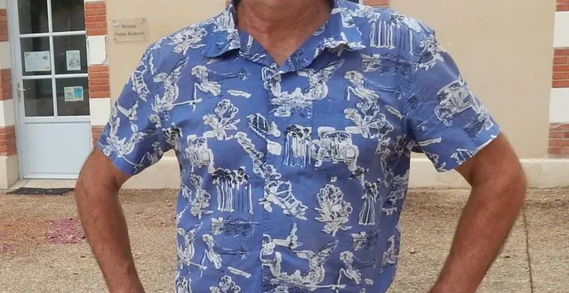 photo  michel dian président du comité des fêtes.  &copy;  le maine libre 