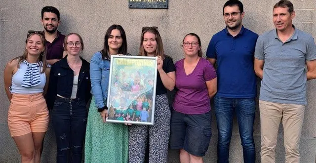 photo  l’équipe féminine vainqueur de leur championnat.  &copy;  le maine libre 