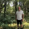 photo  depuis 2015, david rotureau et sa conjointe, dirigent une aire naturelle de camping au milieu d’un terrain boisé et préservé. 