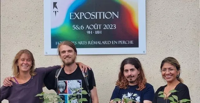 photo  une exposition faite par de jeunes artistes percherons se tiendra à rémalard.  &copy;  ouest-france 