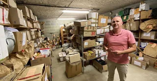 photo  sébastien jourdan est le « gardien des scellés » du palais de justice d’alençon.  &copy;  ouest-france 