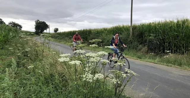 photo  l’office de tourisme pays vallée de la sarthe classe cette boucle champagne et vègre au niveau difficile. ce n’est pas usurpé, même s’il y a parfois des phases de répit.  &copy;  ouest-france 