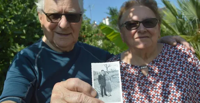 photo  les ponts-de-cé, le 18 juillet 2023. guy et josiane se sont rencontrés dans une troupe de théâtre du patronage de fontaine-guérin.  &copy;  co – camille rivieccio 