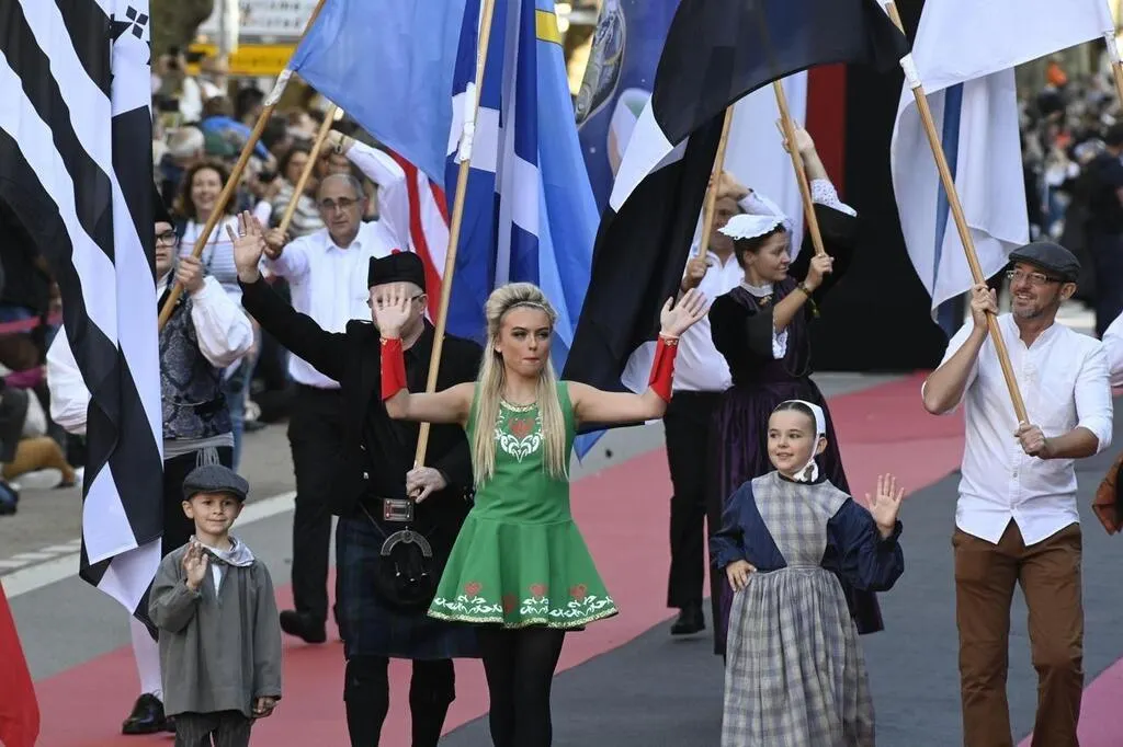 EN IMAGES. La Grande parade du Festival Interceltique de Lorient 2023 a