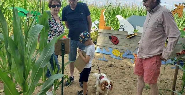 photo  à chaque point d’étape, des énigmes sont à résoudre.  &copy;  le maine libre 
