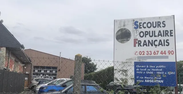 photo  secours populaire argentan.  &copy;  ouest-france 