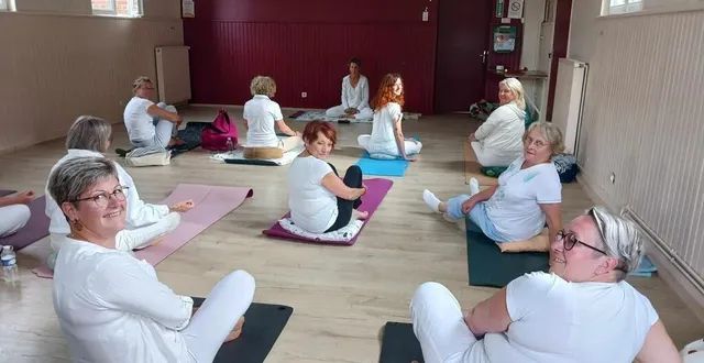 photo  le cours de viviane est plébiscité par les yogistes.  &copy;  ouest-france 