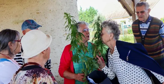 photo  depuis 2022, marie-paule gesland propose une balade guidée du four à chanvre de lucé-sous-ballon, en sarthe.  &copy;  ouest-france 