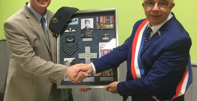 photo  parker morton sera présent à l’occasion du 80e anniversaire en 2024  &copy;  ouest-france 