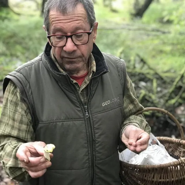 Jean-Pierre Louvet arpente la forêt du Grais en quête de champignons. Ouest-France photo jean-pierre louvet arpente la forêt du grais en quête de champignons. © ouest-france