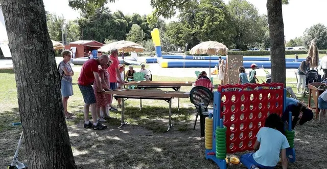 photo  niort plage à pré-leroy.  &copy;  archives co 