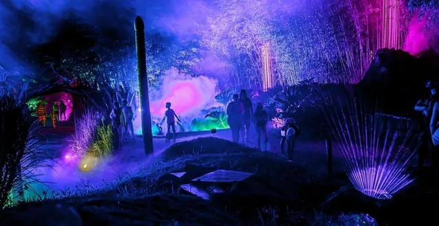 photo  un nouveau parcours terra nocta ouvert tout l’été et jusqu’au 4 novembre à terra botanica, angers.  &copy;  terra botanica 