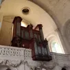 photo  l’orgue de l’église de nantilly à saumur. 