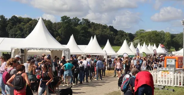 photo  les championnats d’europe de concours complet ont attiré un public nombreux ce samedi 12 août 2023.  &copy;  ouest-france 