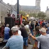 photo  si en 2022, la fête des battages s’était déroulée dans le bourg pour cause de risques d’incendie, le public retrouve, aujourd’hui, le site emblématique de la pentière. 