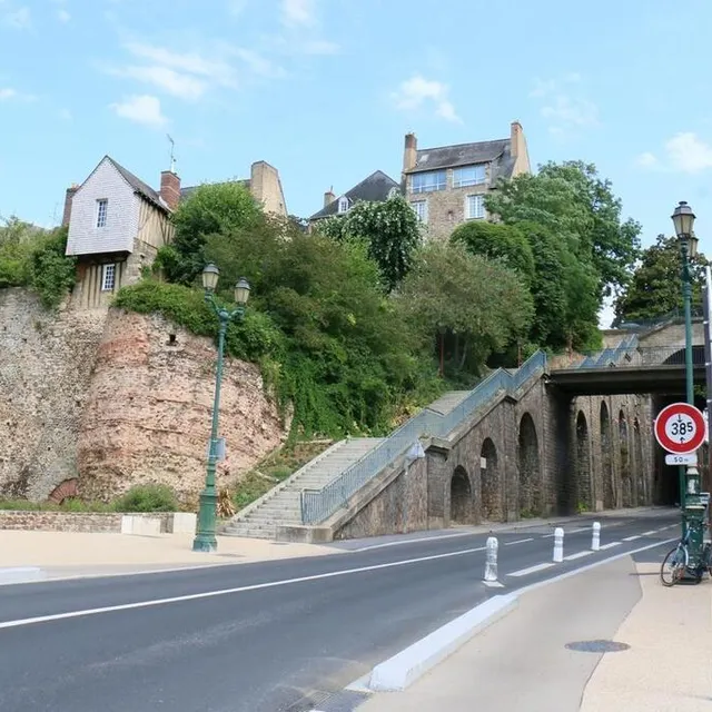 photo l’entrée du tunnel, récemment remaniée.  ©  ouest-france