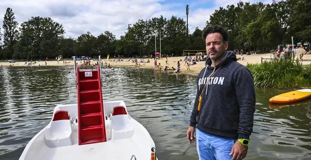 photo  mathieu pons, responsable du domaine du houssay à spay, peut accueillir jusqu’à 4 000 personnes certaines belles journées d’été.  &copy;  le maine libre denis lambert 