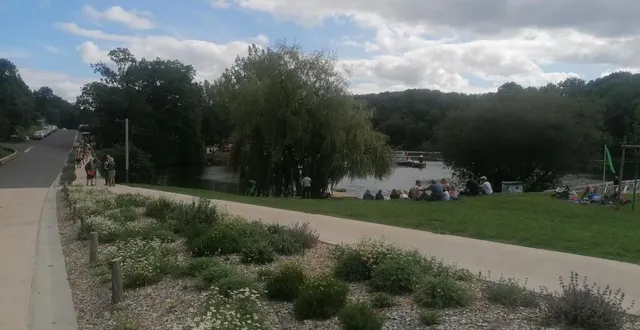 photo  samedi 19 août 2023 au lac de rabodanges (orne) est organisée la première fête du lac, de nombreuses activités seront proposées, des concerts ainsi qu’un feu d’artifice musical.  &copy;  ouest-france 