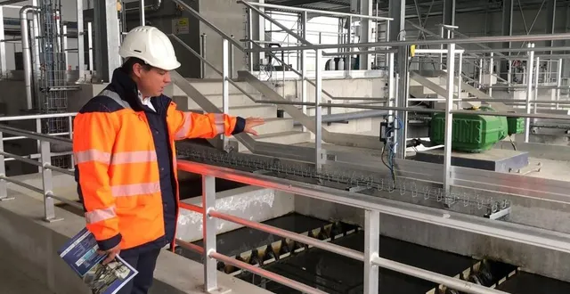 photo  johann bellanger, directeur adjoint des eaux de normandie.  &copy;  ouest-france 