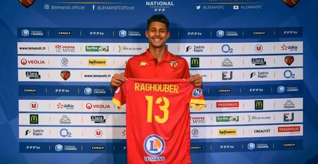 photo  hugo ragouber.  &copy;  le mans fc 