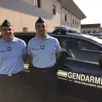 photo les deux nouveaux commandants de la compagnie de gendarmerie d’alençon-argentan : le capitaine didier québriac, 55 ans, (à gauche), seconde le chef d’escadron ismaël baa, 42 ans.