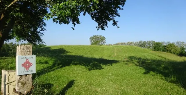photo  la motte castrale du chatellier témoigne du passage de guillaume le conquérant à rémalard.  &copy;  ouest-france 