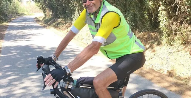 photo  pierre touchet va participer pour la première fois au mythique paris-brest-paris.  &copy;  p. touchet 