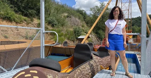 photo  le parc de la vallée accueille un nouveau manège, qui devrait attirer 10 000 visiteurs chaque année.  &copy;  mathilde debarre 