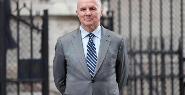 photo  le général jean-louis georgelin, était en charge de la reconstruction de notre-dame de paris.  &copy;  zakaria abdelkafi / afp 