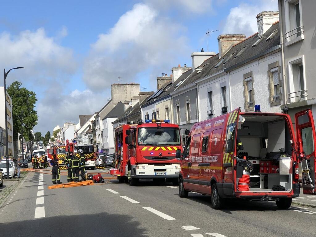 À Lorient, l’incendie d’une maison, rue de Belgique, est éteint . Sport ...