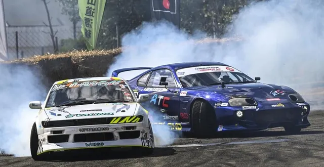 photo  le baptême de drift fait carton plein au big car show.  &copy;  le maine libre – denis lambert 
