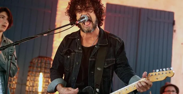 photo  ex-guitariste et directeur musical de johnny hallyday, yarol poupaud est le parrain de l’édition 2023 du festival marché gourmand.  &copy;  archives co – benoit felace 