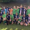 photo  les féminines du laigné co (en vert) ont affronté des équipes prestigieuses comme le psg et l’om lors du festifoot 2023. 