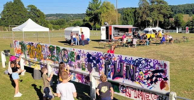 photo  le jeune public pourra s’initier au graff avec la réalisation d’une fresque.  &copy;  ouest-france 