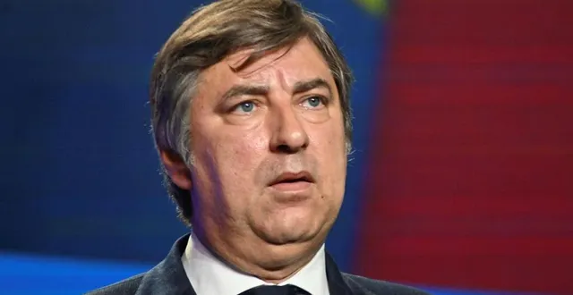 photo  vadym omelchenko prendra la parole lors du 79e anniversaire de la fin de la bataille de normandie.  &copy;  nurphoto via afp 