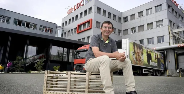 photo  denis lambert, le 29 juin 2023, au siège de ldc, à sablé-sur-sarthe (sarthe).  &copy;  marc ollivier / ouest-france 