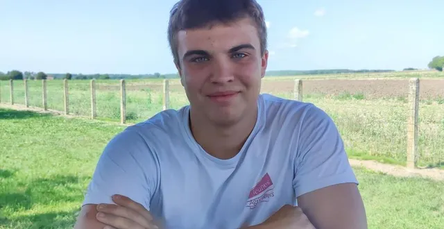 photo  théo gillard est champion de la sarthe du concours de labour.   &copy;  le maine libr 