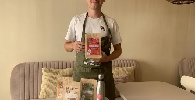 photo  arnaud doucet commercialise des infusions à froid et des mélanges pour apéritifs depuis août 2021 sous la marque infusionad.  &copy;  ouest-france 