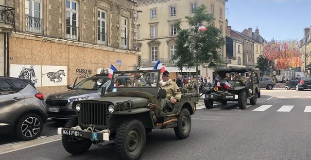 photo  les véhicules ont déambulé dans le centre-ville d’alençon.  &copy;  ouest-france 
