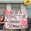 photo les facteurs de noyen-sur-sarthe sont en grève depuis ce lundi 28 août 2023 s’opposent à la délocalisation du centre courrier de noyen-sur-sarthe.