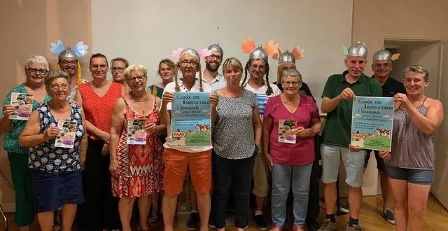 photo  la vie des gaulois est le thème du comice agricole des 2 et 3 septembre, qui porte le nom de « comix des irréductibles védaquais ».  &copy;  ouest-france 