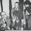 photo le 30 juillet 1979, henri lelièvre, sous le regard de son fils michel, donnait une conférence de presse au colinet.