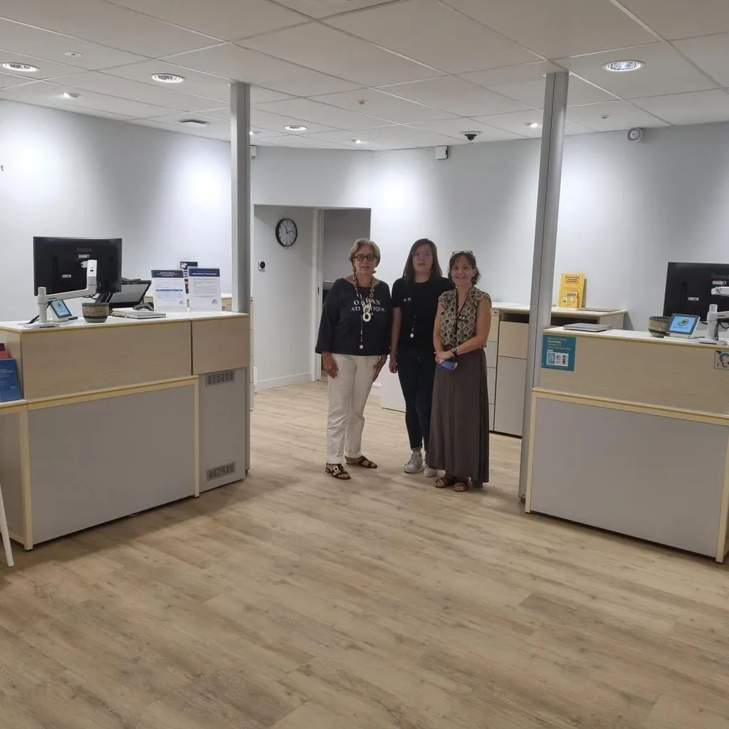 Le bureau de poste de SainteLucesurLoire entièrement rénové La